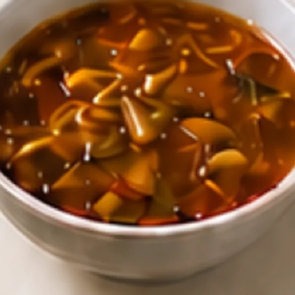 Peking Suppe, sauer-scharf